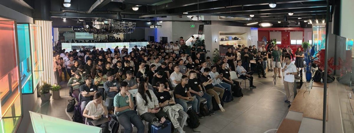 The hall at Agentic AI Build Week 2026